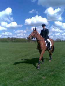 Vin striding out