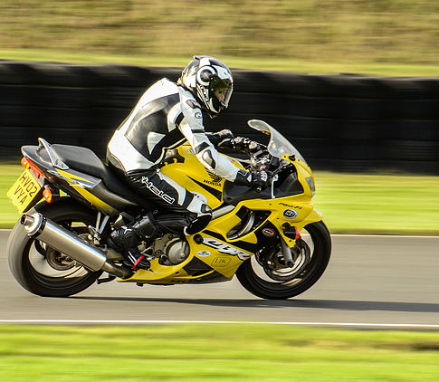 Clare Lomas motorbike